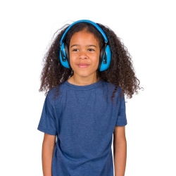 Słuchawki wyciszające dla dzieci DOOKY Junior 3+ Blue nauszniki ochronne dla dziecka 5-16 lat